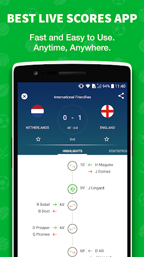 Skores - Live Scores - Image screenshot of android app