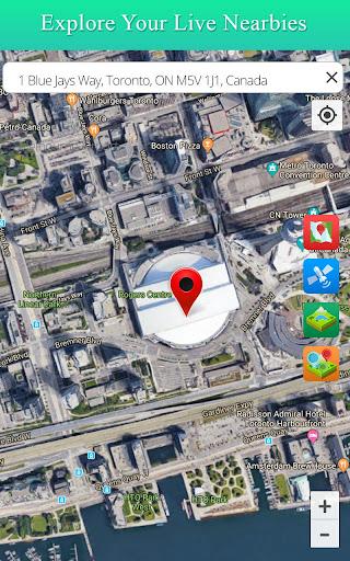 Live Satellite View GPS Map - عکس برنامه موبایلی اندروید