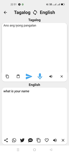 Tagalog To English Translator - Image screenshot of android app