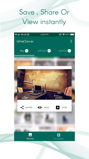 WhatSaver - Story Saver - عکس برنامه موبایلی اندروید