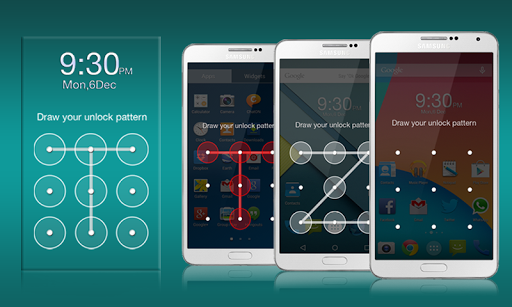 Pattern Lock Screen App 2023 - عکس برنامه موبایلی اندروید
