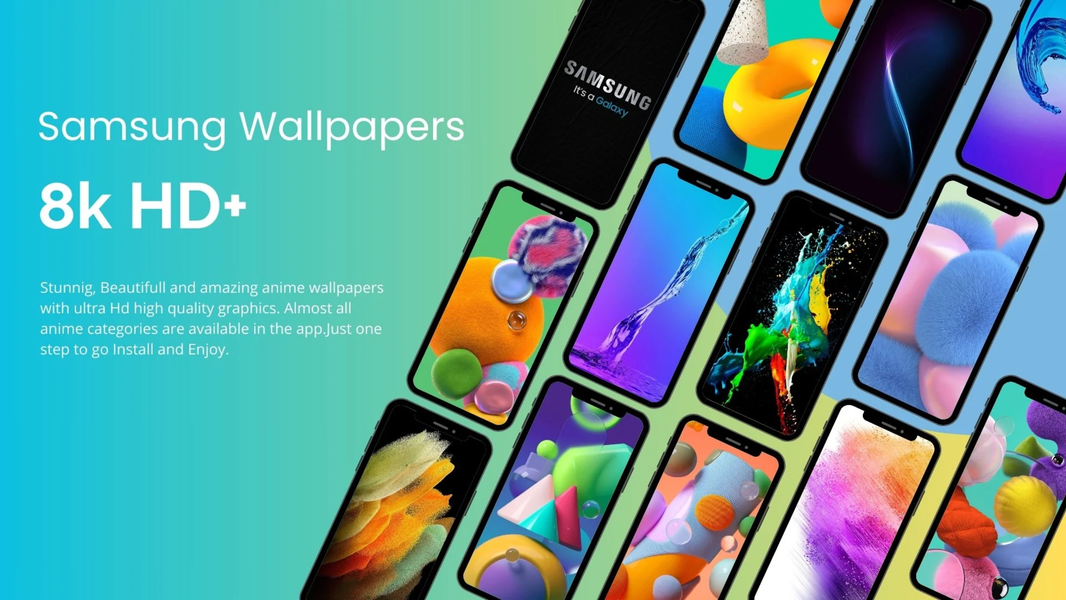 Wallpapers For Samsung HD 4K - Image screenshot of android app