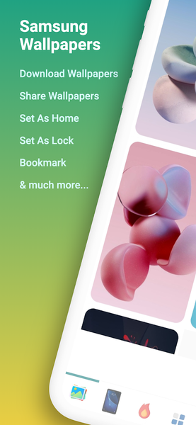 Wallpapers For Samsung HD 4K - Image screenshot of android app