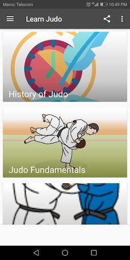 Learn Judo - Image screenshot of android app