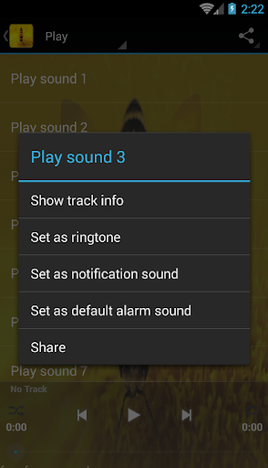 Bee sounds - Image screenshot of android app