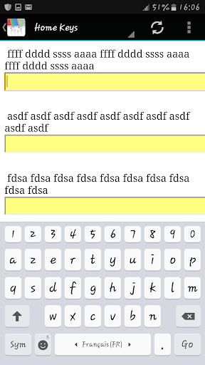 Learn Typing - Image screenshot of android app