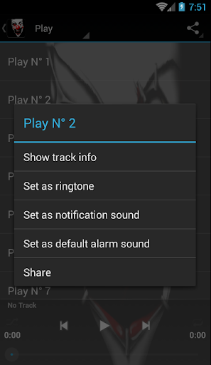 Scary sounds - Image screenshot of android app