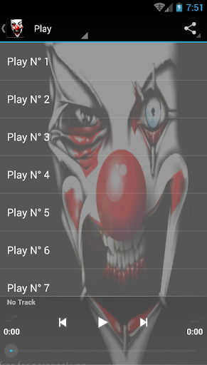 Scary sounds - Image screenshot of android app