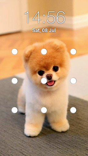 Puppy Dog Lock Screen - Image screenshot of android app