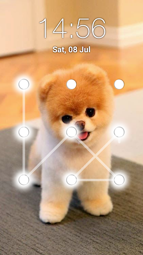 Puppy Dog Lock Screen - Image screenshot of android app
