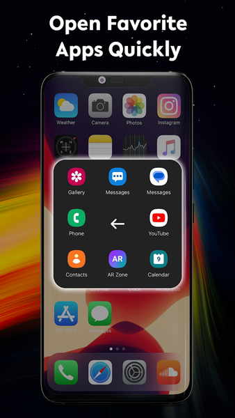 Assist Touch OS - عکس برنامه موبایلی اندروید