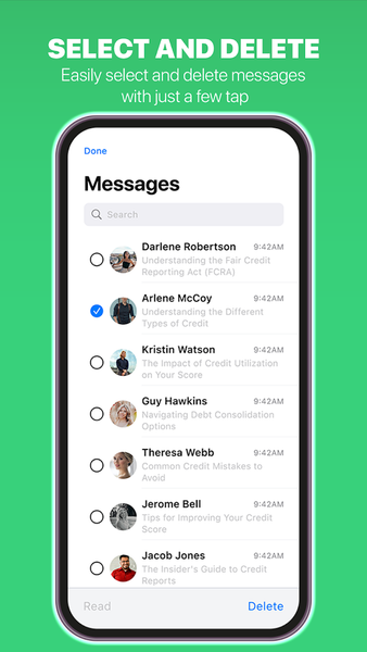 Messages iOS 16 - عکس برنامه موبایلی اندروید