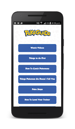 PokeGuide App - عکس برنامه موبایلی اندروید