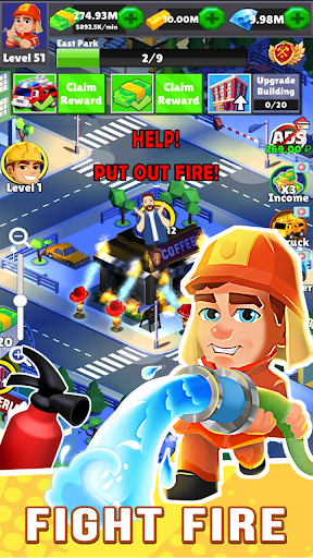 Idle clicker Build City Tycoon - عکس بازی موبایلی اندروید