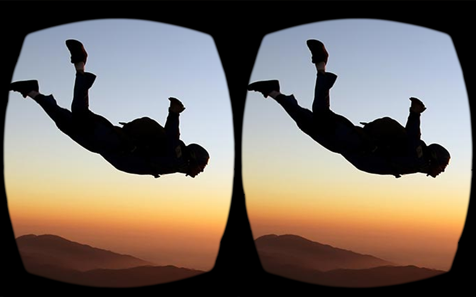 VR Sky diving fun - عکس برنامه موبایلی اندروید