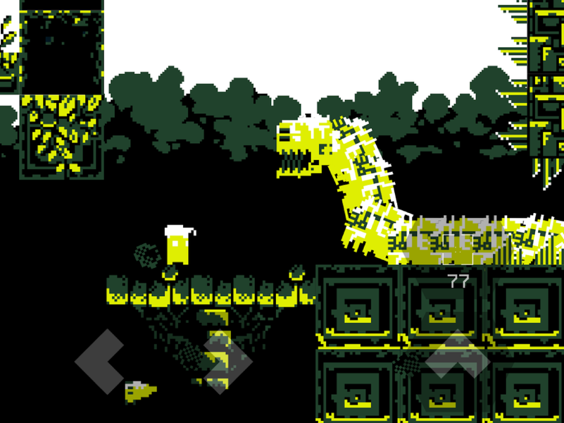 HopBound - Gameplay image of android game