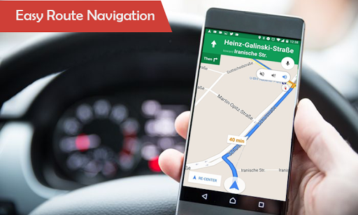 GPS Navigation: Traffic Route Finder, Map Location - عکس برنامه موبایلی اندروید