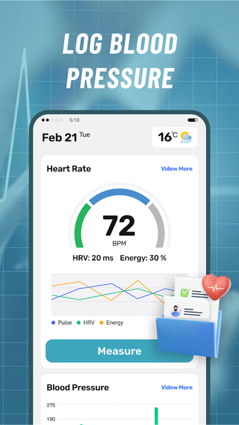 Health Tracker - Image screenshot of android app