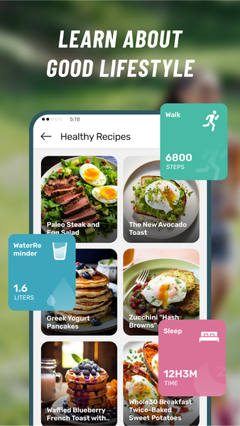Health Tracker - عکس برنامه موبایلی اندروید