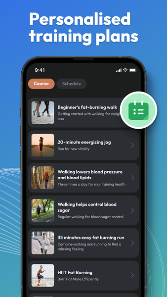 Pedometer - Walk & Run & Ride - عکس برنامه موبایلی اندروید