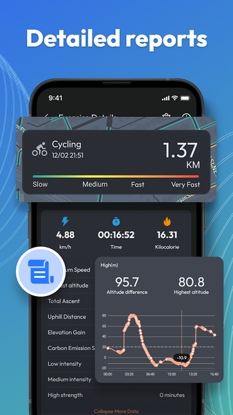 Pedometer - Walk & Run & Ride - عکس برنامه موبایلی اندروید