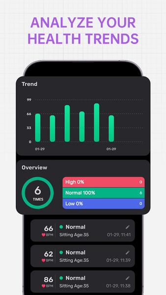 PulseCare:Health Tracker - عکس برنامه موبایلی اندروید
