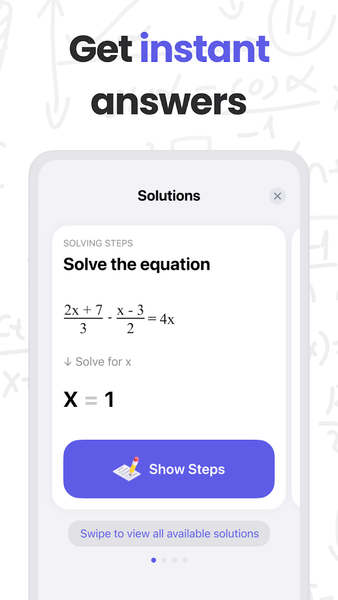 MathMaster: Math Solver & Help - عکس برنامه موبایلی اندروید