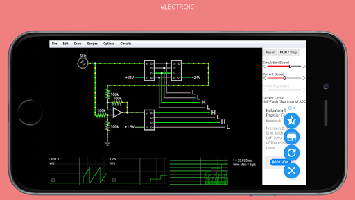 Electronic Circuit Simulator - عکس برنامه موبایلی اندروید