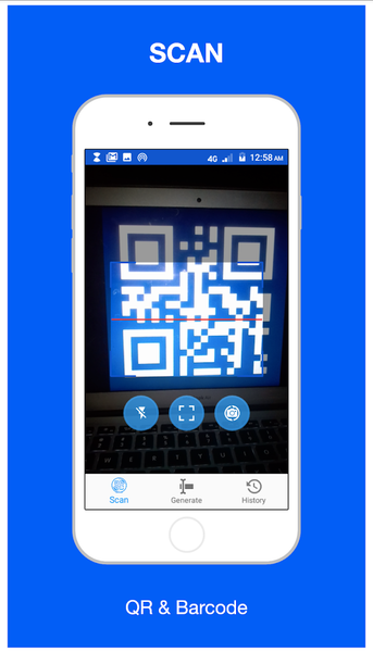 Barcode QR : Scanner & Generator - عکس برنامه موبایلی اندروید