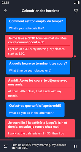 Conversations French Arabic - عکس برنامه موبایلی اندروید