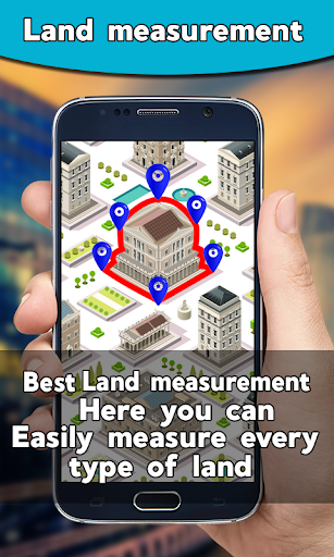 GPS Land Area Measurement App - Image screenshot of android app