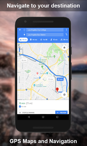 GPS Maps and Navigation - Image screenshot of android app