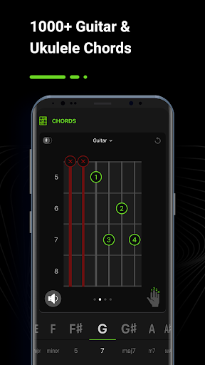 Guitar Tuner, GuitarTunio - Image screenshot of android app