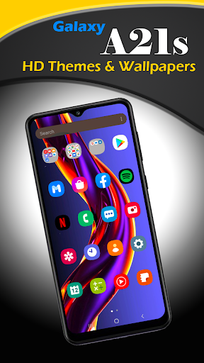 Themes for Galaxy A21s : Galaxy A21s Launcher - Image screenshot of android app