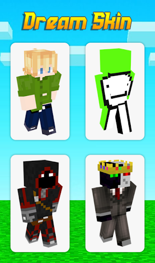 Dream Skin for Minecraft PE - Image screenshot of android app