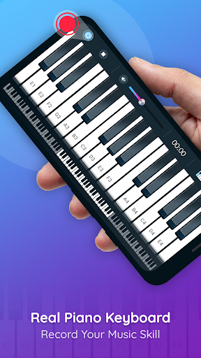 Real Piano Keyboard - Image screenshot of android app