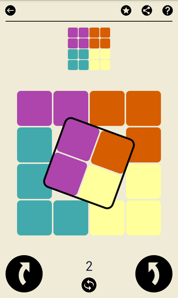 Ruby Square: puzzle game - عکس بازی موبایلی اندروید