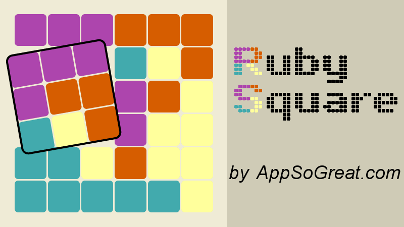 Ruby Square: puzzle game - عکس بازی موبایلی اندروید