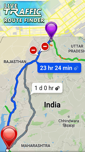 Perfect Route Finder - 2022 - Image screenshot of android app