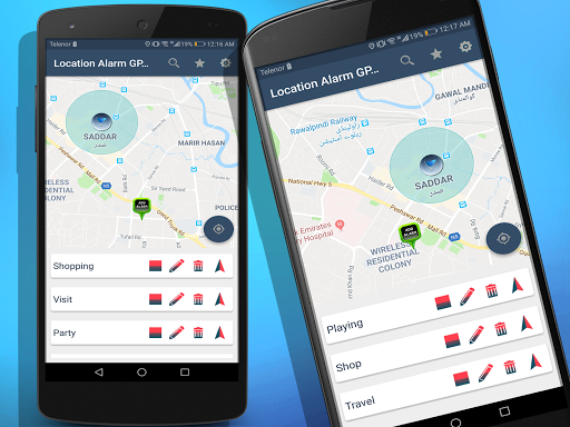 Location Alarm GPS Pro - عکس برنامه موبایلی اندروید