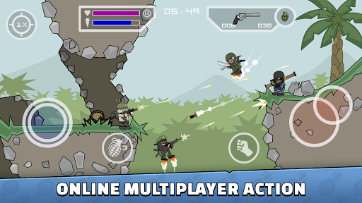 Mini Militia - Doodle Army 2 - عکس بازی موبایلی اندروید
