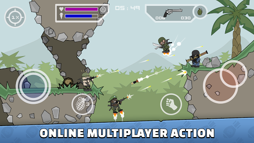 Mini Militia - War.io - Gameplay image of android game