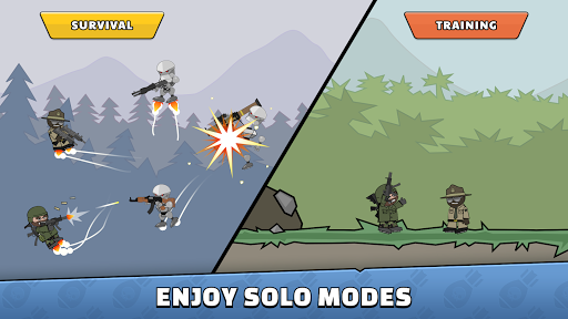 Mini Militia - War.io - Gameplay image of android game