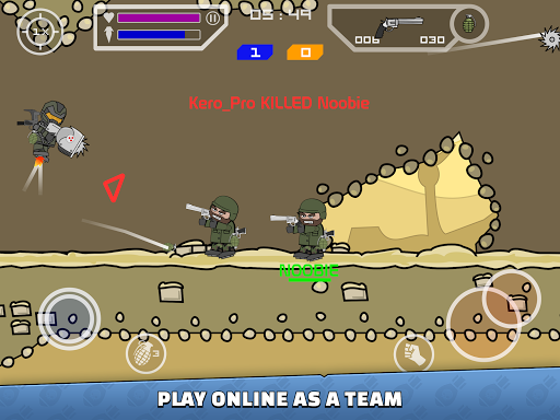 Mini Militia - War.io - Gameplay image of android game