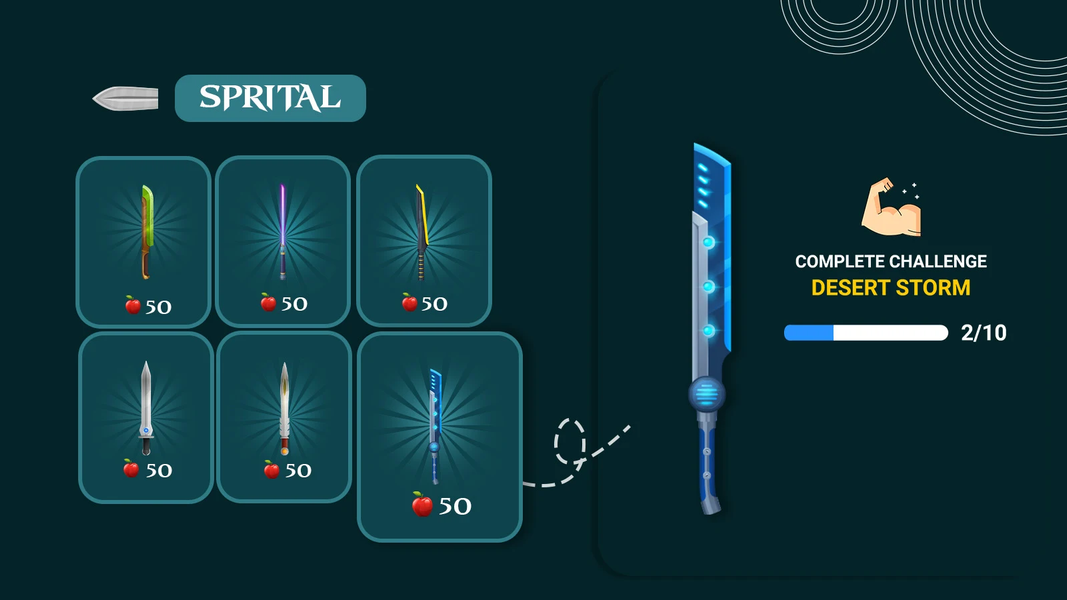 Knife Show 2025 - Gameplay image of android game