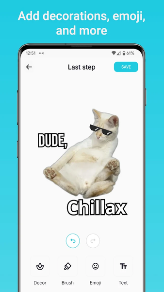 Stickr: Sticker Maker - Image screenshot of android app