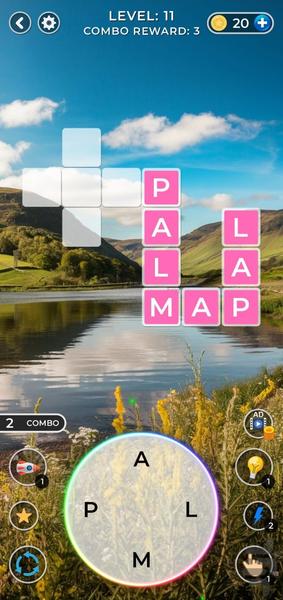 اتصال جدول کلمات - Gameplay image of android game
