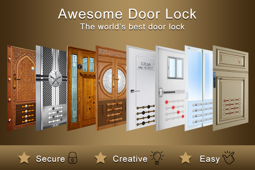 Awesome Door Lock Screen - عکس برنامه موبایلی اندروید