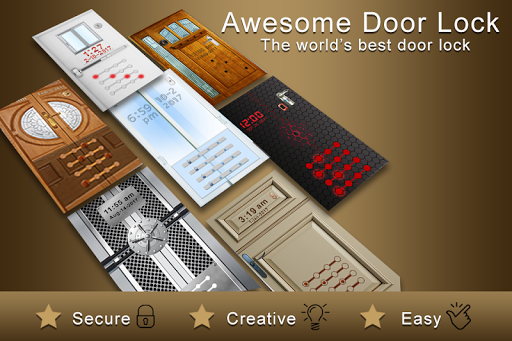 Awesome Door Lock Screen - عکس برنامه موبایلی اندروید