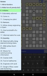 English Crossword puzzle - عکس بازی موبایلی اندروید
